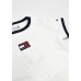 TOMMY HILFIGER μπλούζα rib παιδική KG0KG09066-YBR λευκή